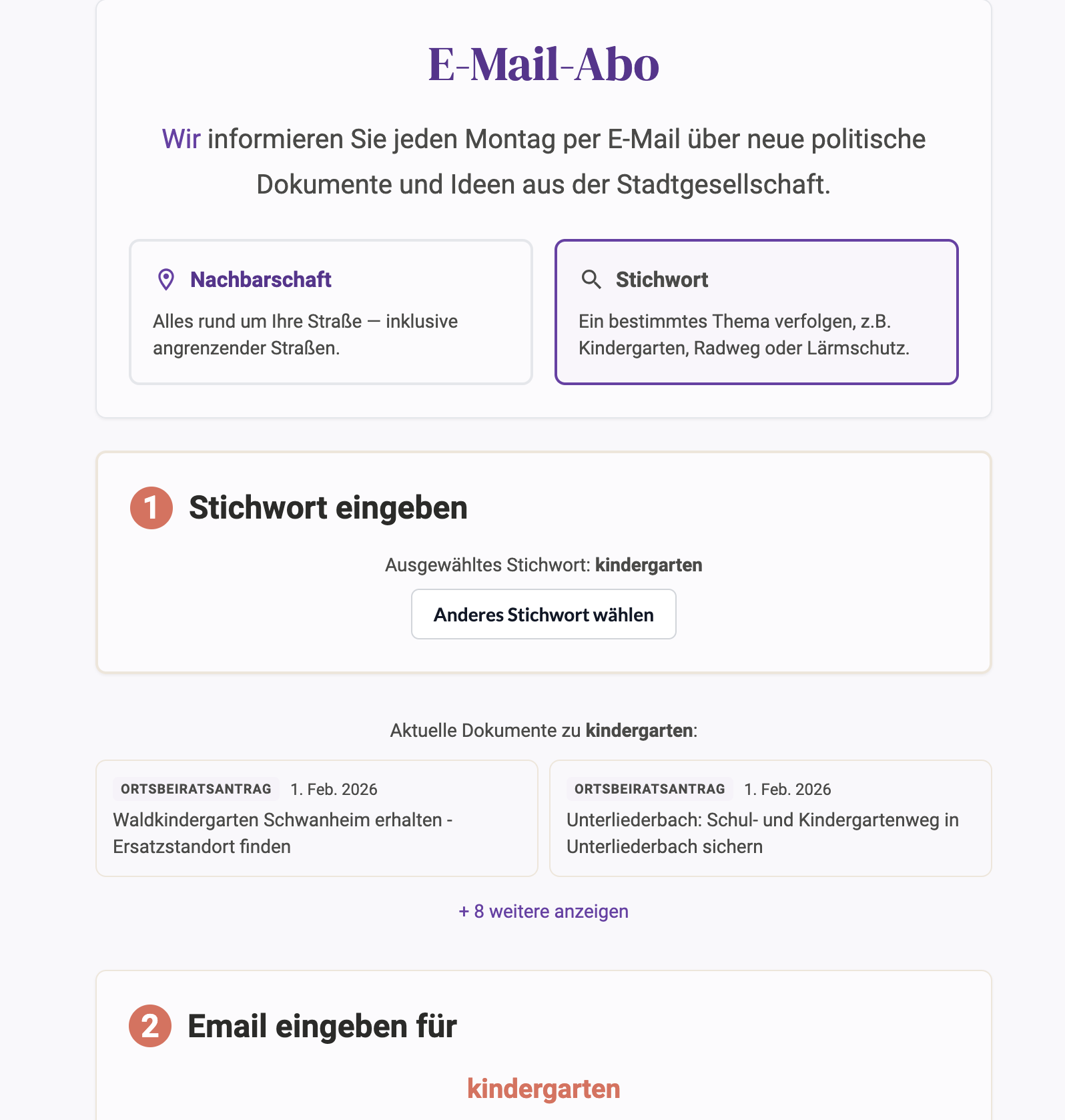 Frankfurt Gestalten Stichwort-Abo Vorschau